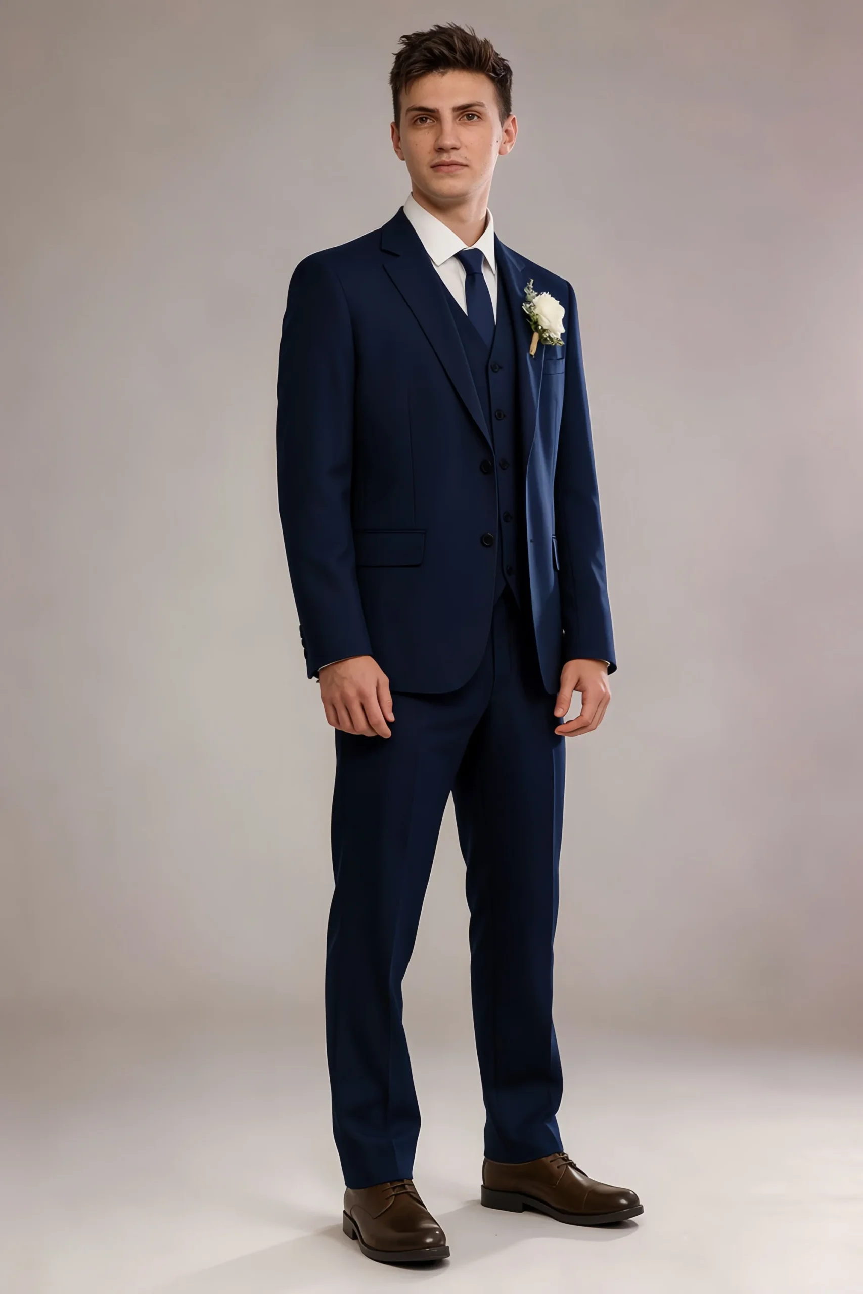 Jago Blue 3-Piece Suit - Image 5