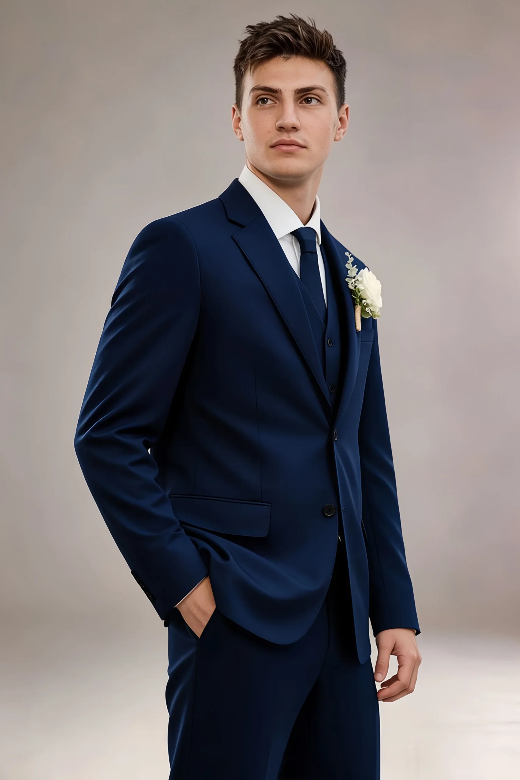 Jago Blue 3-Piece Suit - Image 8