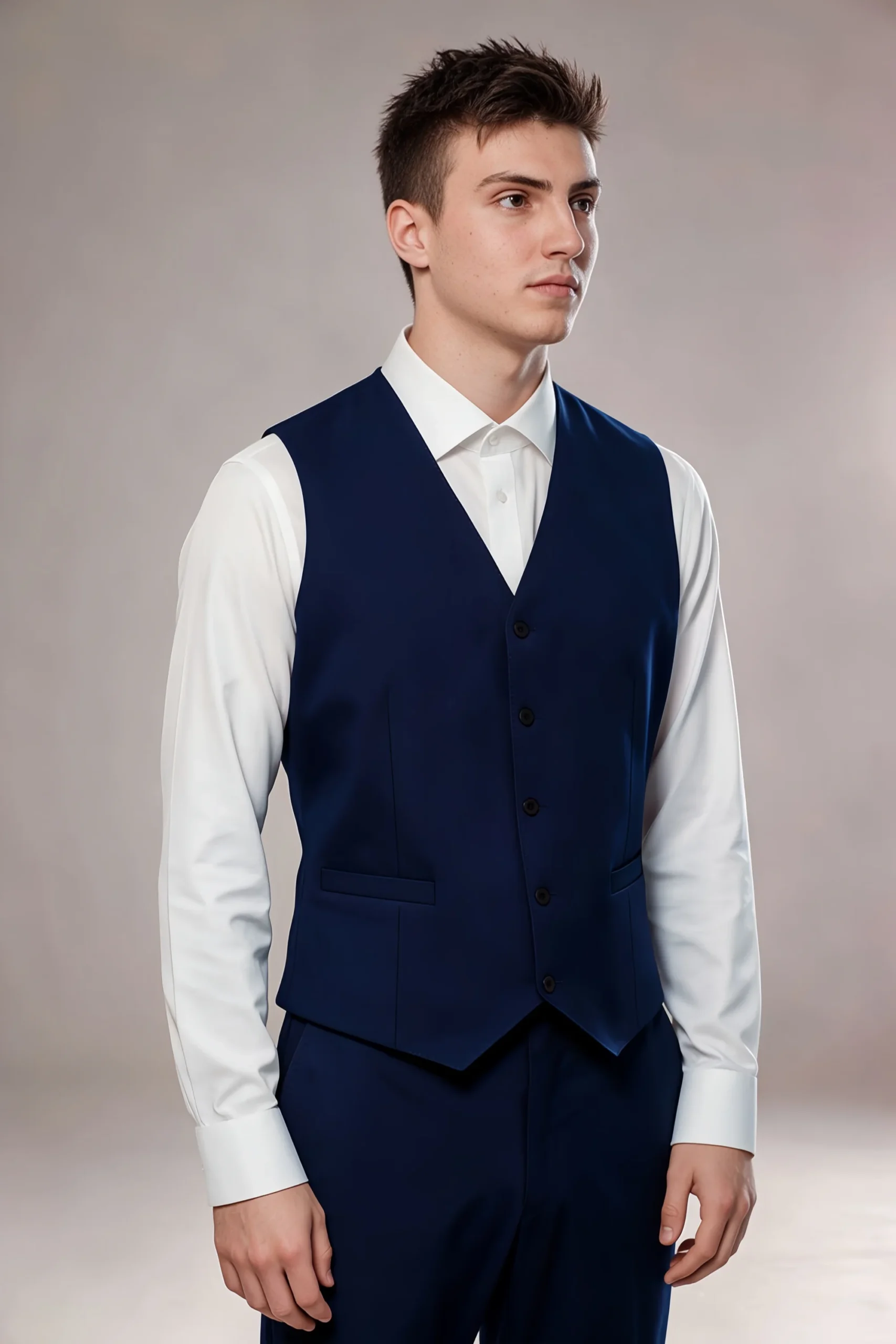 Jago Blue 3-Piece Suit - Image 9