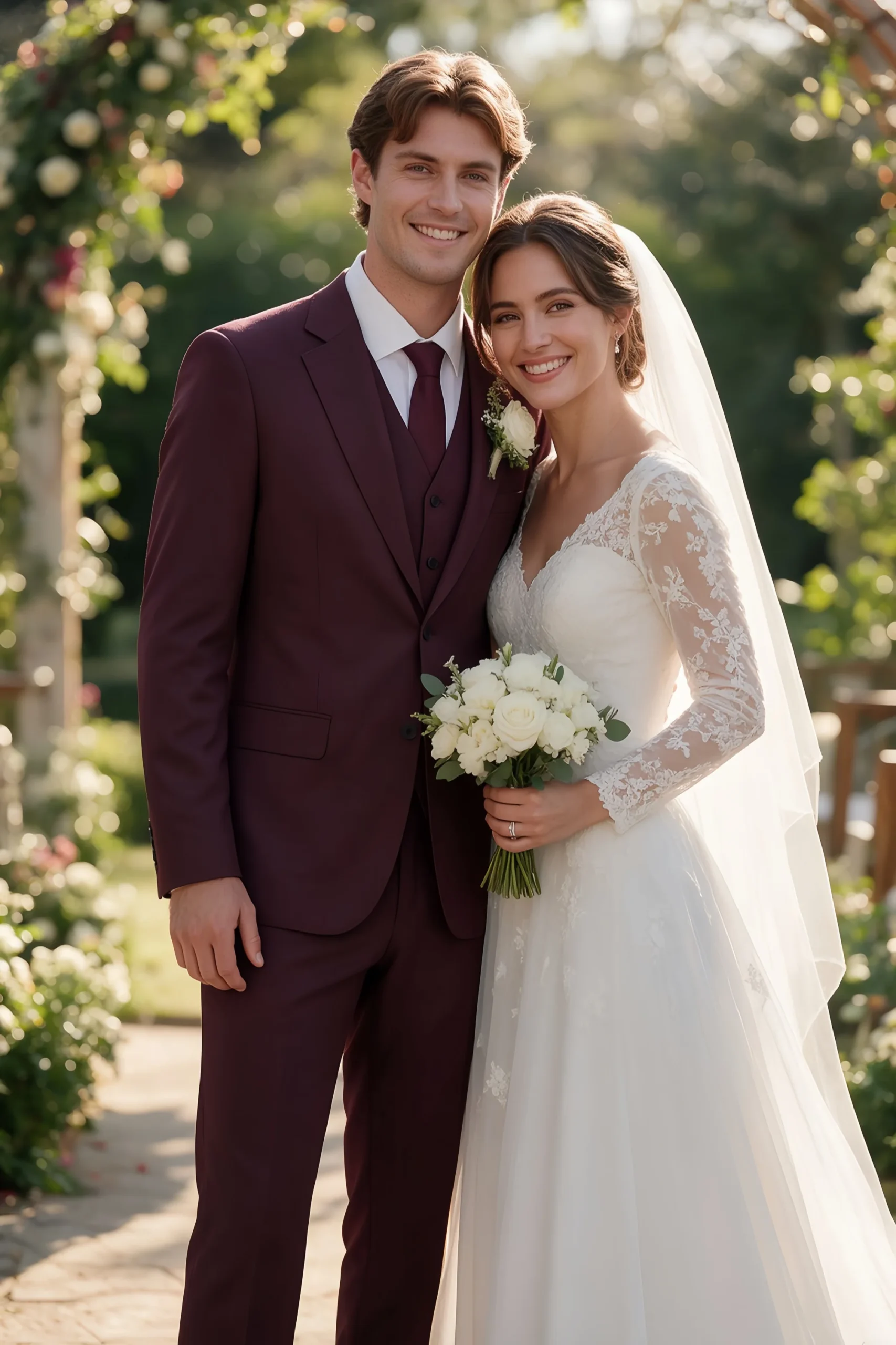 Jago Cabernet 3-Piece Suit - Image 2