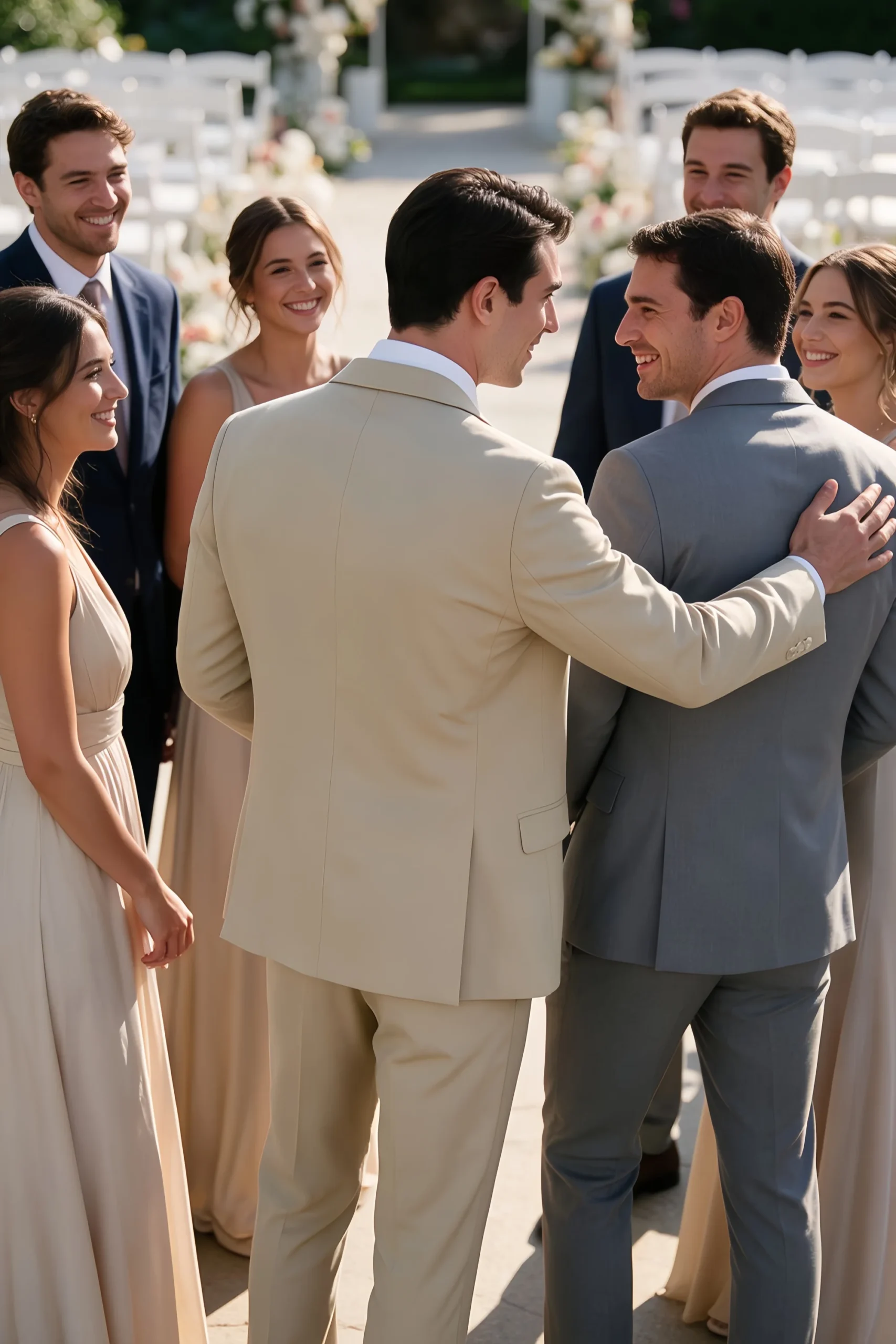 Jago Champagne 3-Piece Suit - Image 3