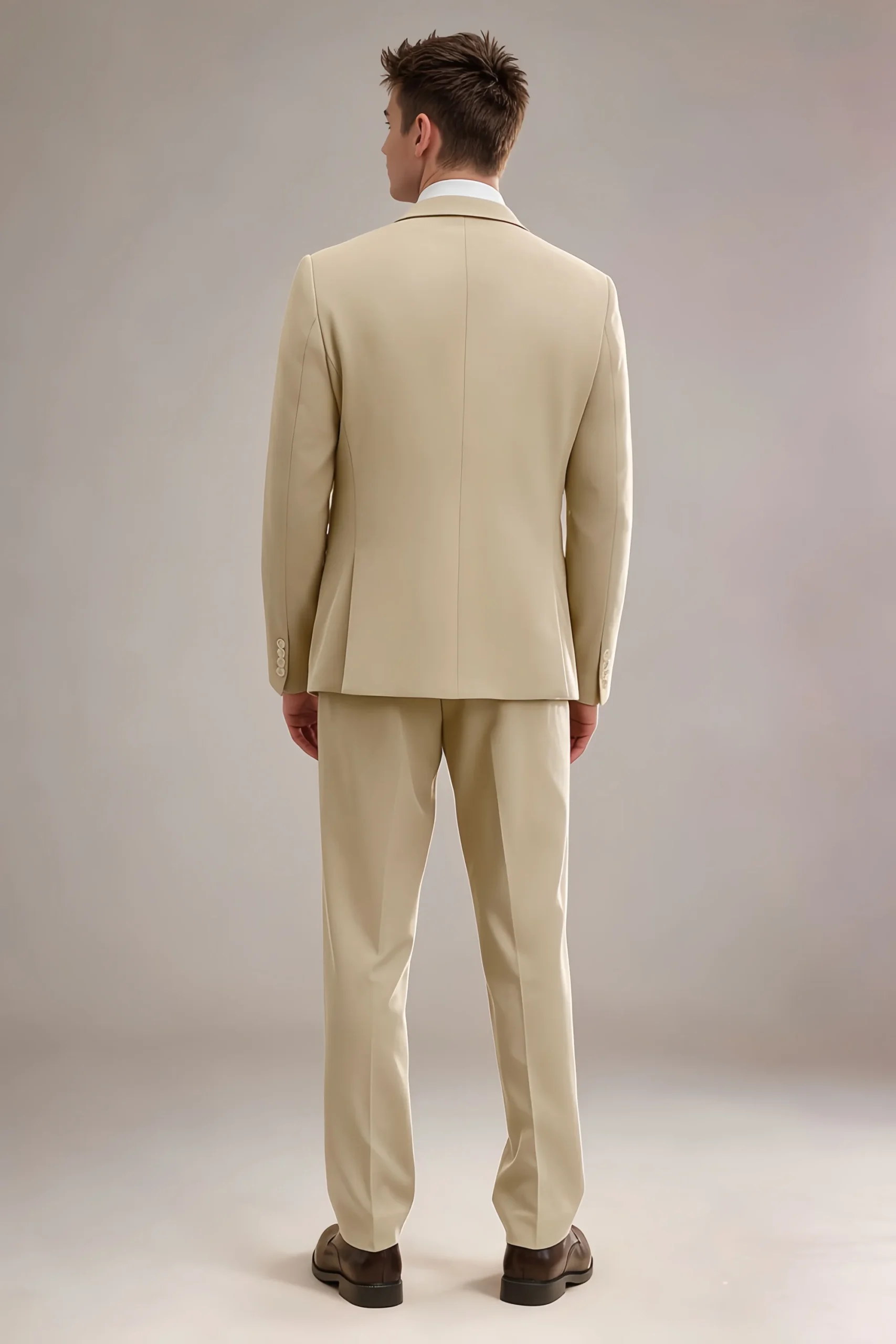 Jago Champagne 3-Piece Suit - Image 5