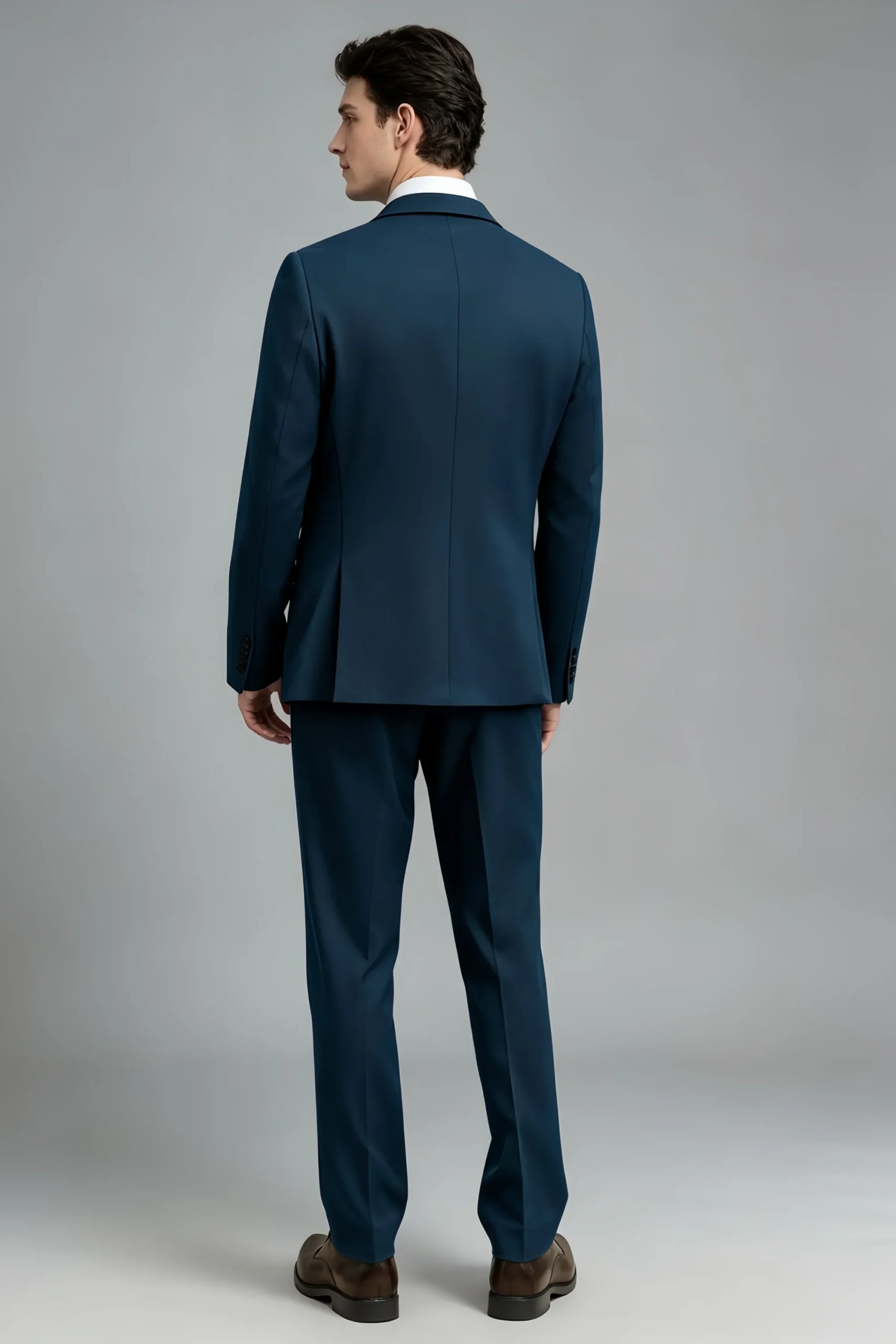 Jago Dark Navy 3-Piece Suit - Image 6