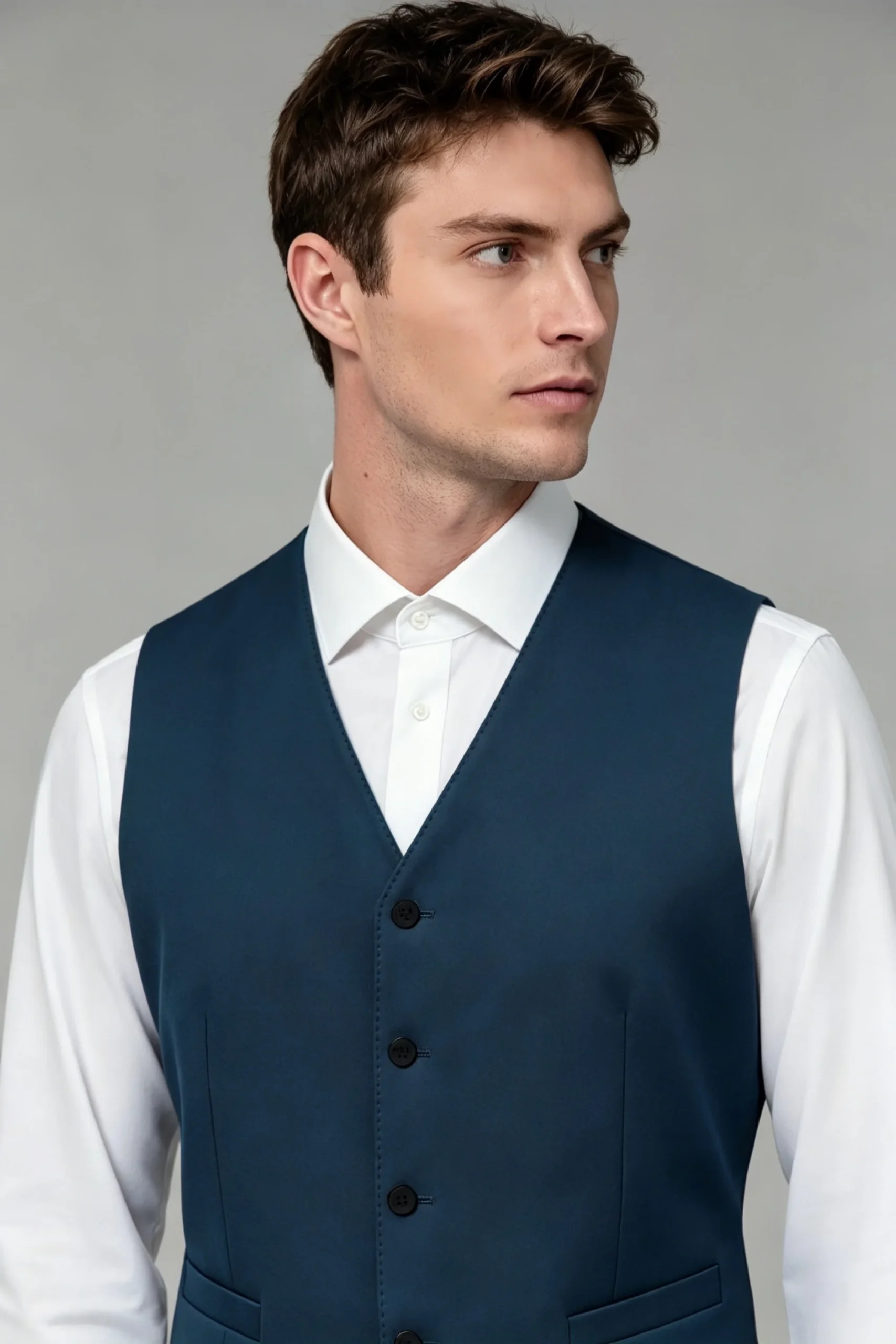 Jago Dark Navy 3-Piece Suit - Image 9