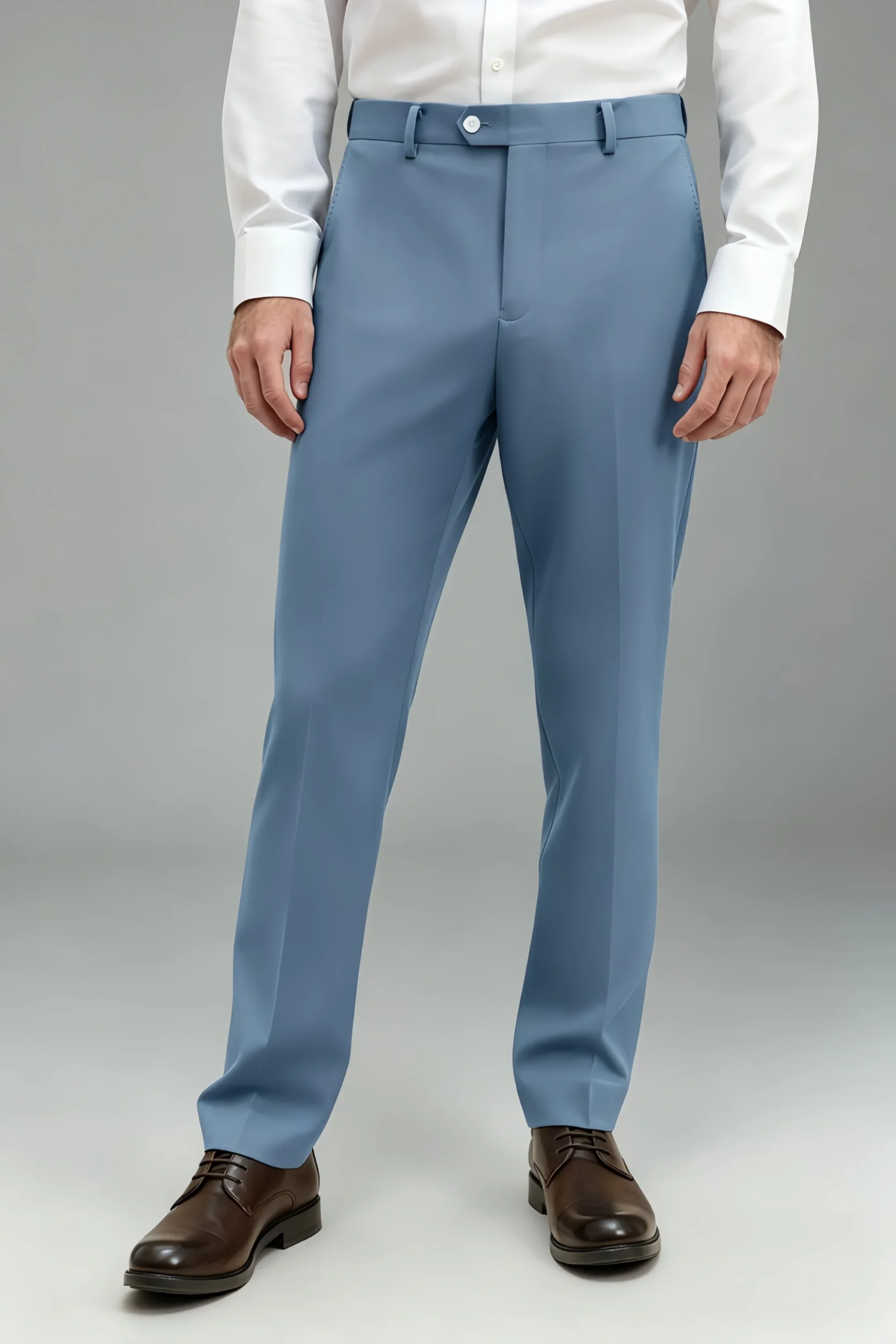 Jago Dusty Blue 3-Piece Suit - Image 11