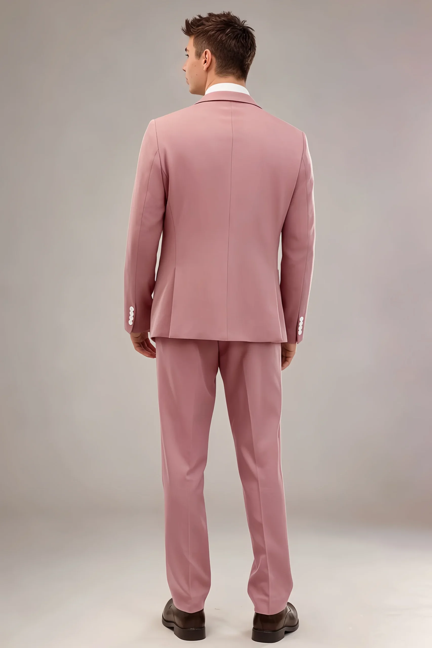 Jago Dusty Rose 3-Piece Suit - Image 6