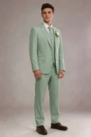 Jago Dusty Sage 3-Piece Suit
