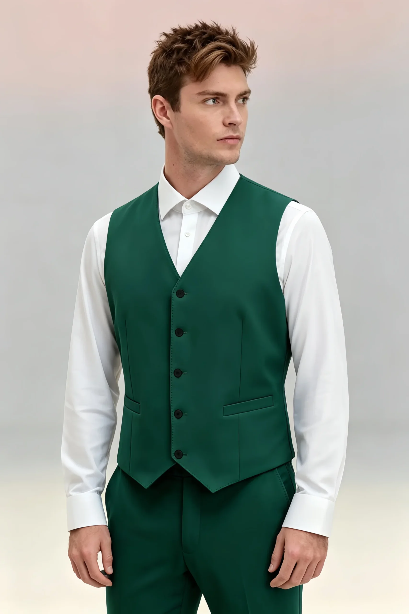 Jago Emerald Green 3-Piece Suit - Image 10