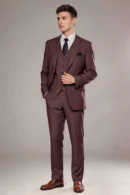 Jago Espresso 3-Piece Suit