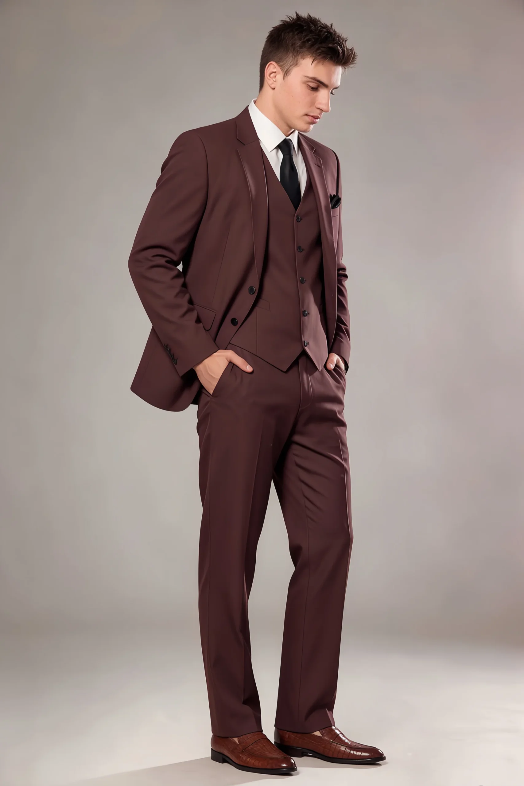 Jago Espresso 3-Piece Suit - Image 10