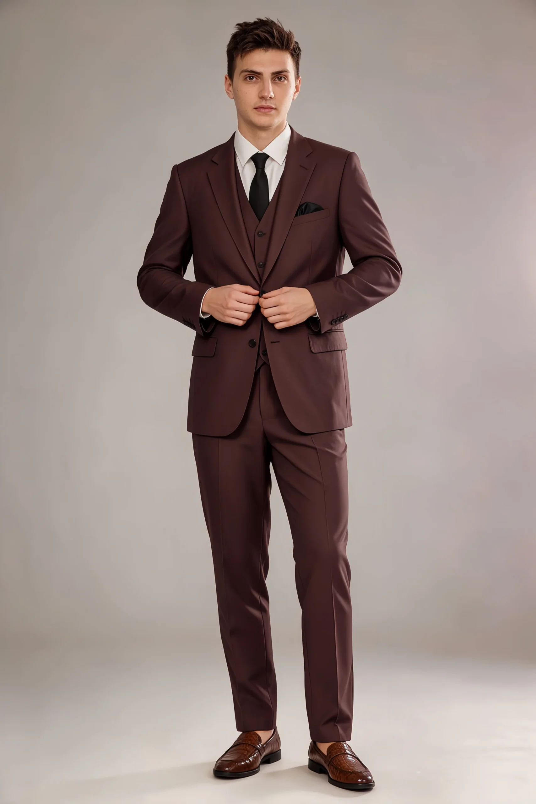 Jago Espresso 3-Piece Suit - Image 6