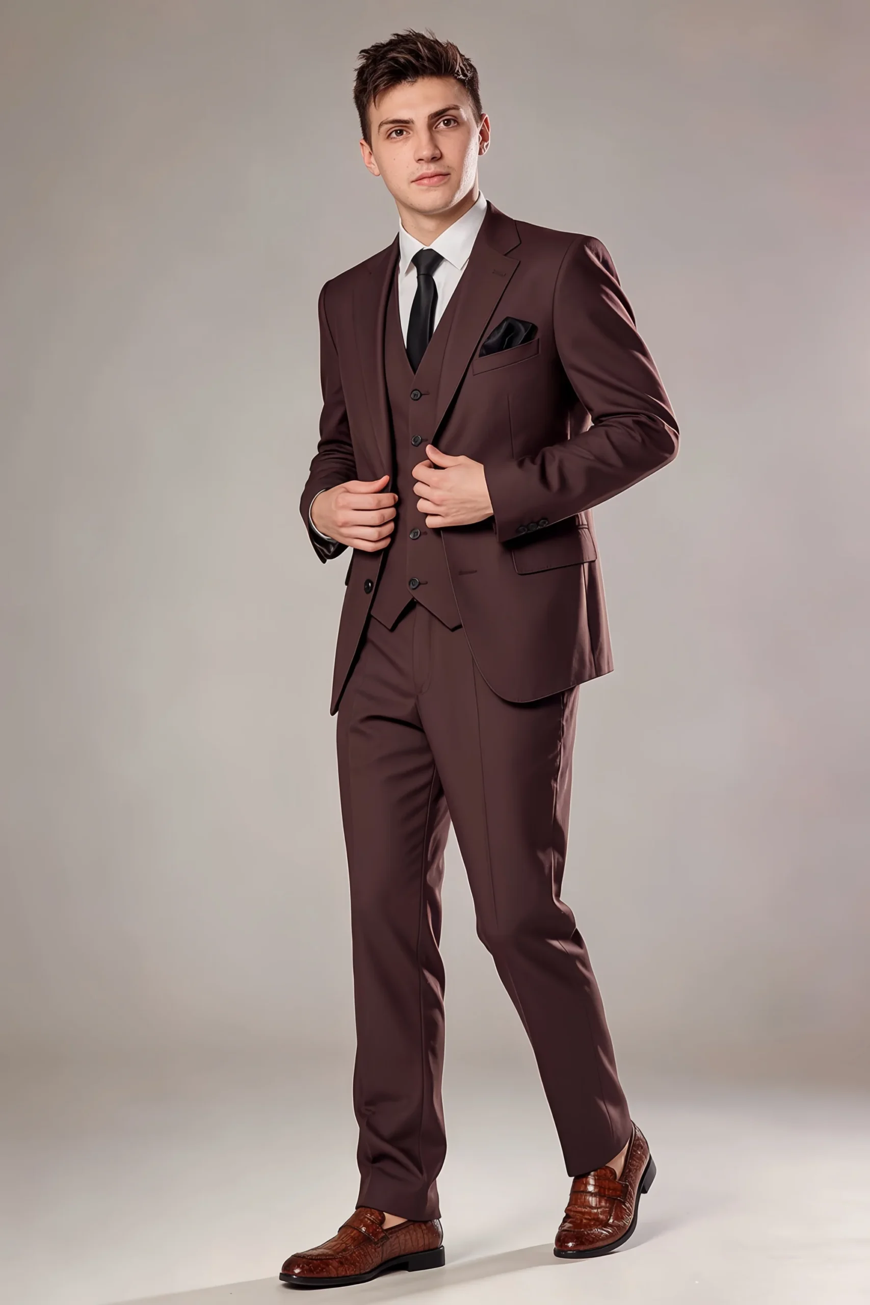 Jago Espresso 3-Piece Suit - Image 7