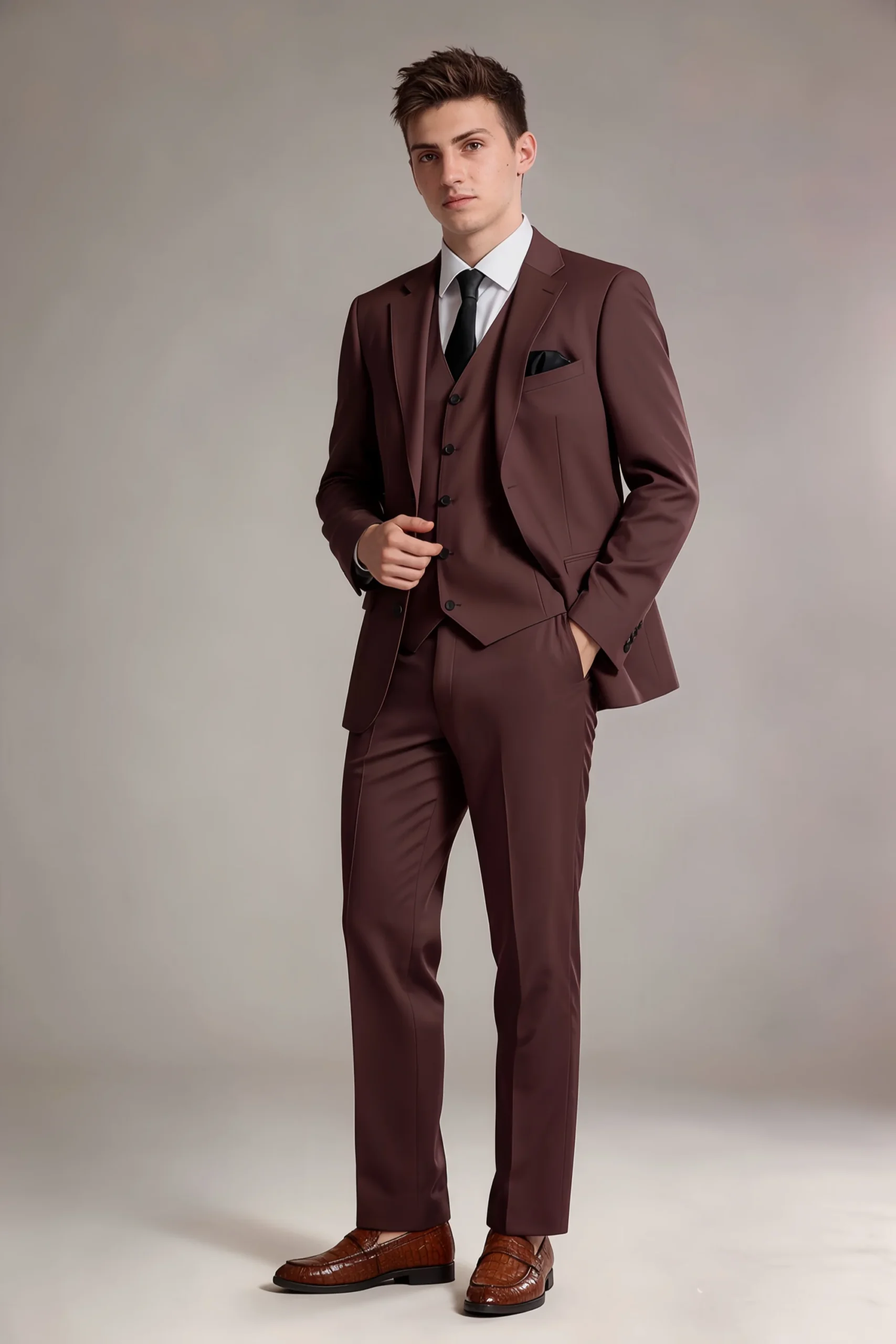 Jago Espresso 3-Piece Suit - Image 8