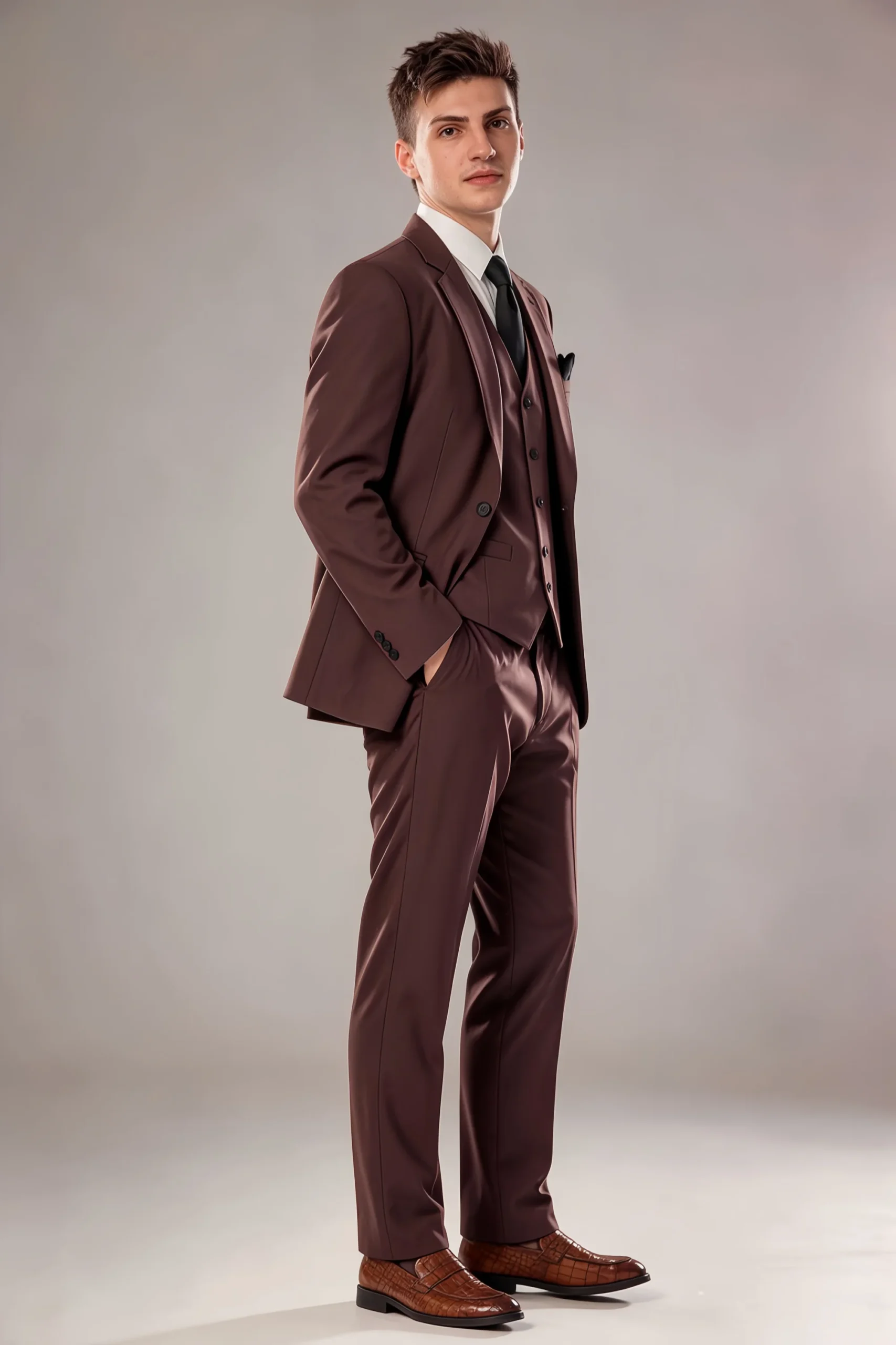 Jago Espresso 3-Piece Suit - Image 9