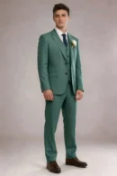 Jago Eucalyptus 3-Piece Suit
