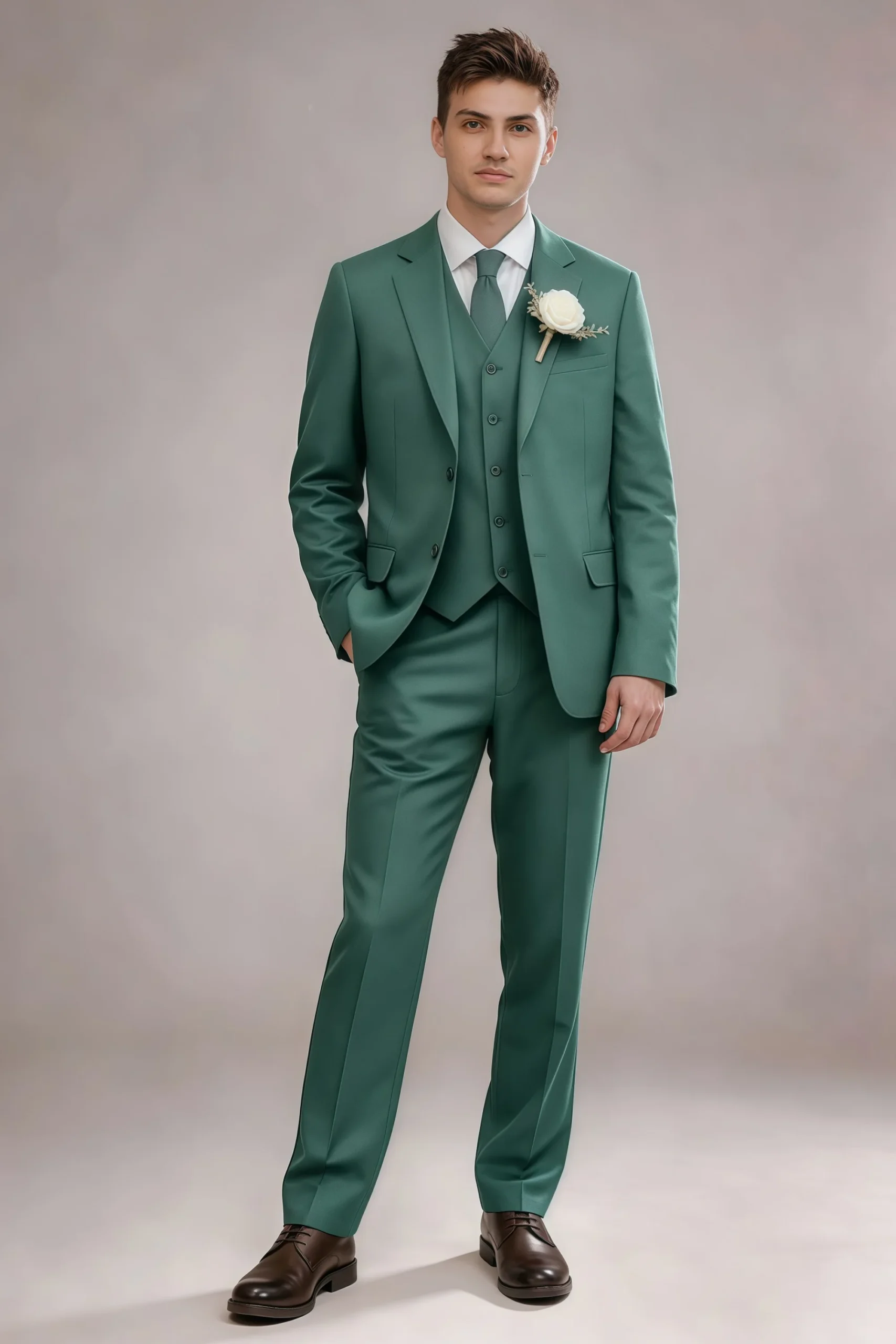 Jago Eucalyptus 3-Piece Suit - Image 5
