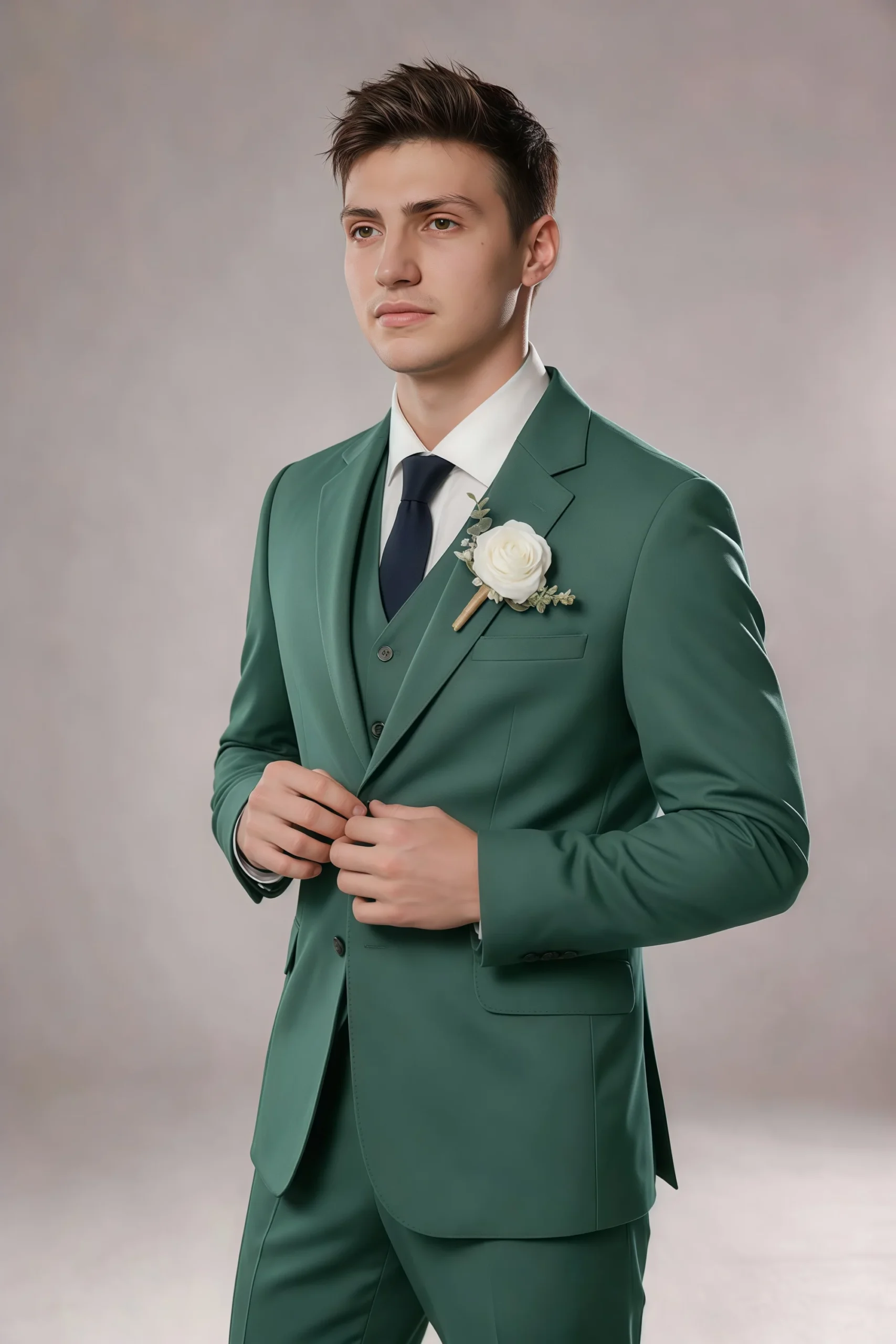 Jago Eucalyptus 3-Piece Suit - Image 7