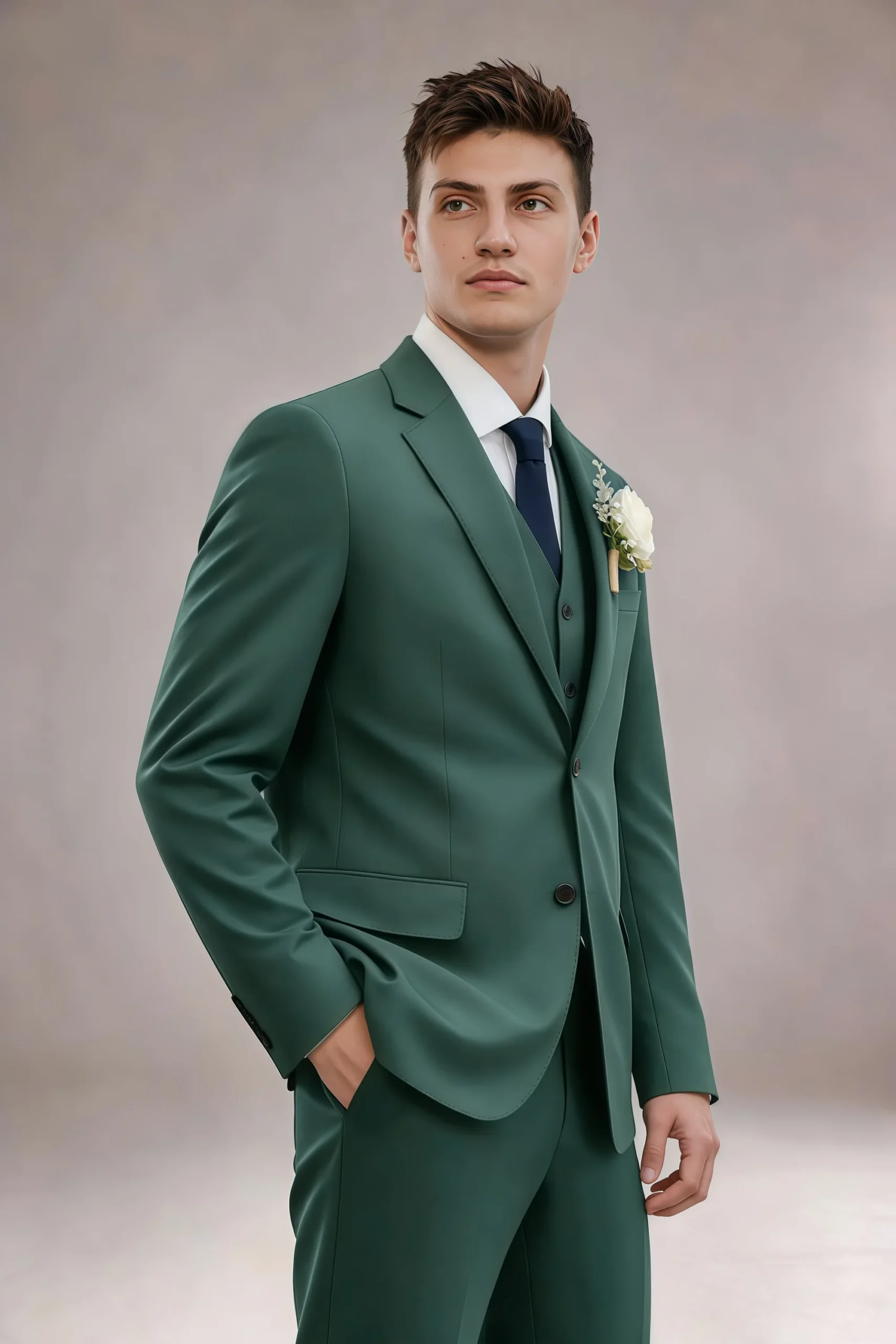 Jago Eucalyptus 3-Piece Suit - Image 8