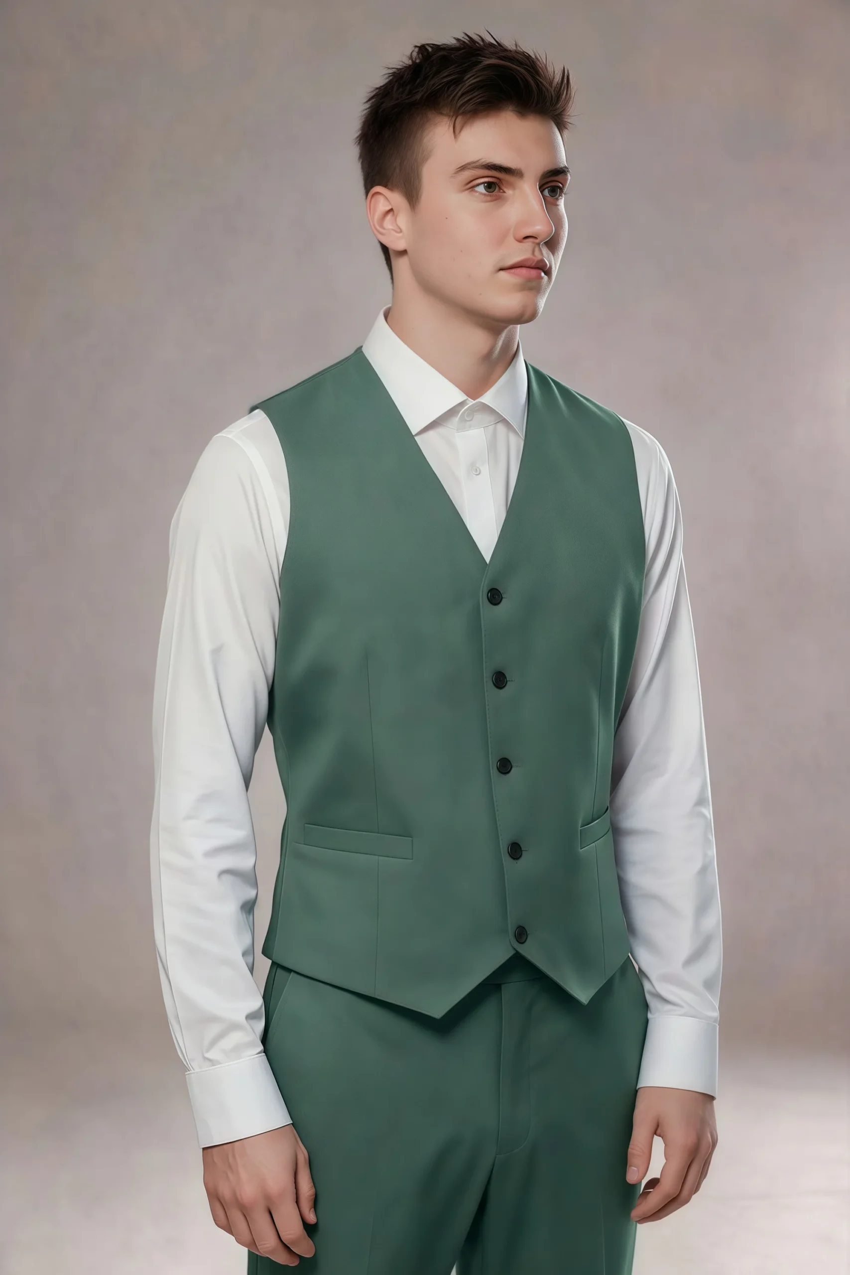 Jago Eucalyptus 3-Piece Suit - Image 9