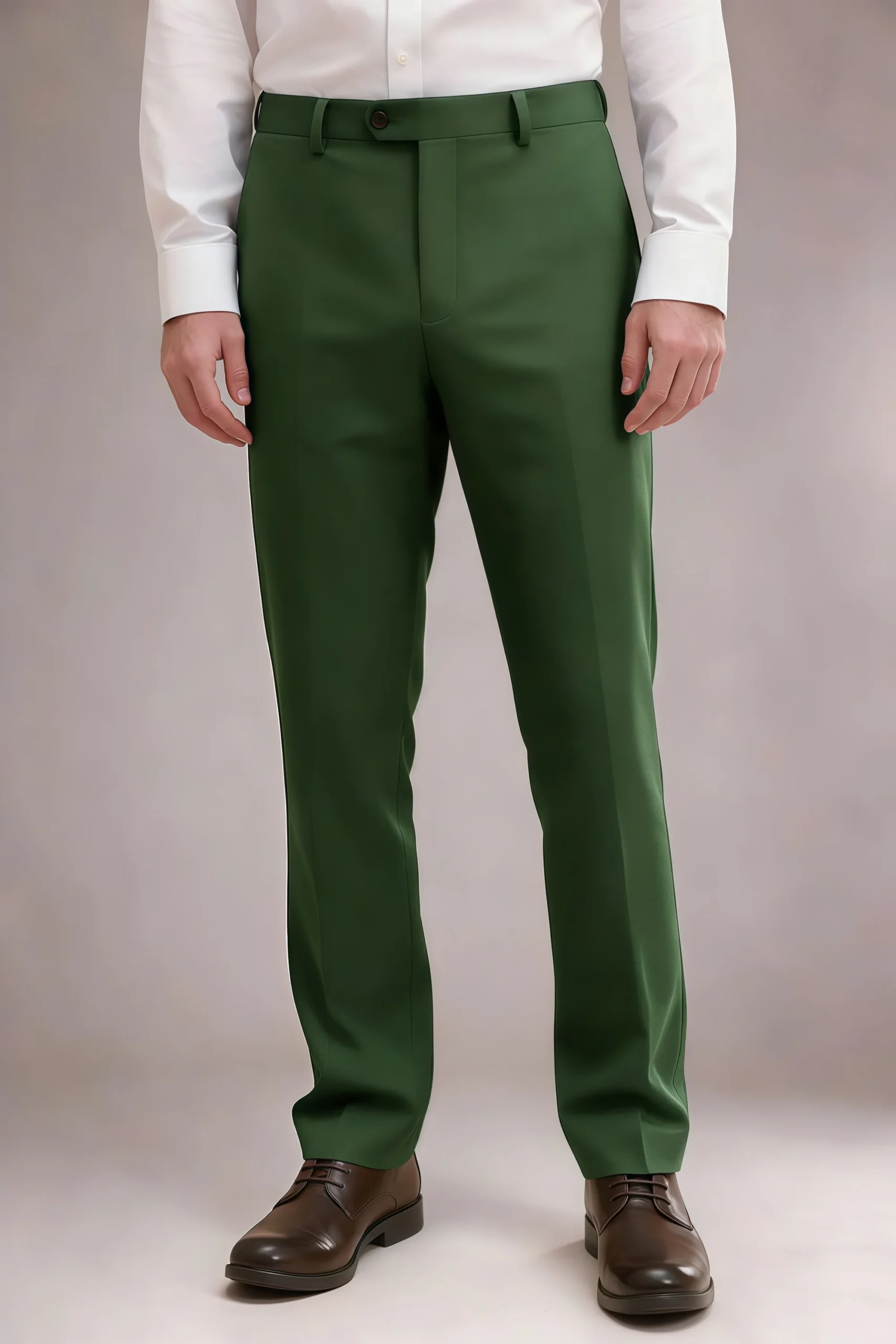 Jago Olive Green 3-Piece Suit - Image 11