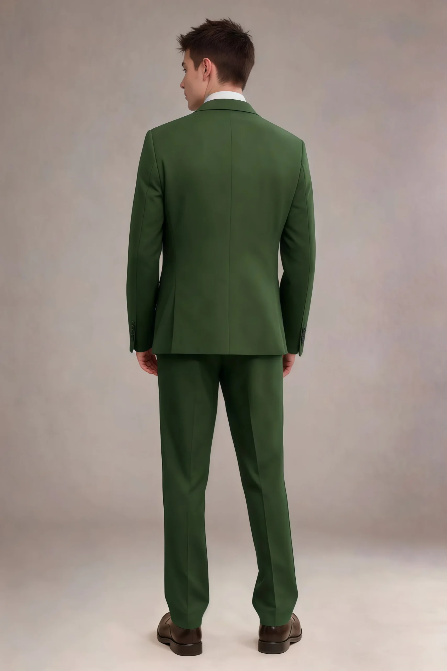 Jago Olive Green 3-Piece Suit - Image 6