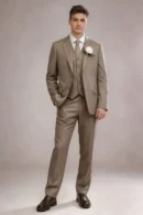 Jago Truffle 3-Piece Suit